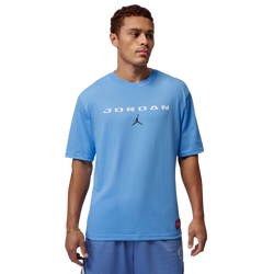 Men T-Shirts - Jordan Brooklyn Fc Lbr Gfx Tee - University Blue