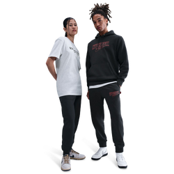 Men Pants - Nike Stranger Things 5 Club Fleece Pant Sn - Black-Black