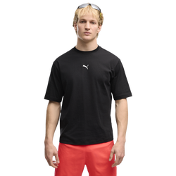 Men T-Shirts - Puma Run Culture Boxy Graphic Tee - Puma Black