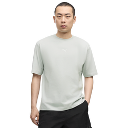 Men T-Shirts - Puma Run Culture Boxy Graphic Tee - Créme De Mint