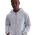 Nike Full Zip Fleece Hoodie - Men Hoodies Birch Heather-White-White