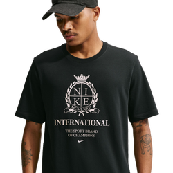 Men T-Shirts - Nike Club T-Shirt - Black-Black