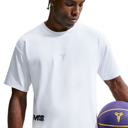 Men T-Shirts - Nike Kobe Dri-FIT Basketball T-Shirt - White-White