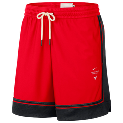 Men Shorts - Nike 6" Chiacgo NBA Shorts - University Red-Black
