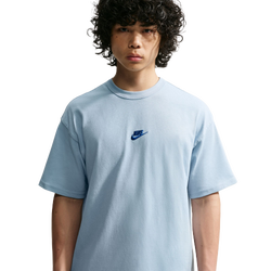 Men T-Shirts - Nike Premium Essential Sustainable Tee - Light Armory Blue-Light Armory Blue
