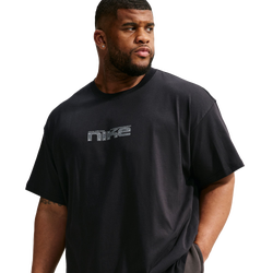 Men T-Shirts - Nike Race Helmet Tee - Black-Black