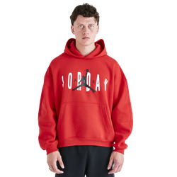 Men Hoodies - Jordan GFX Oversize Hoodie - University Red-Black