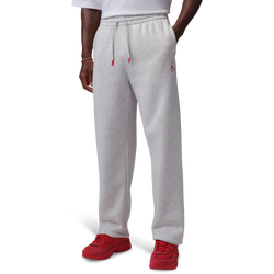 Men Pants - Jordan Brooklyn Fleece Pants - Neutral Grey-Heather