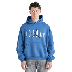 Men Hoodies - Jordan GFX Oversize Hoodie - True Blue-Black