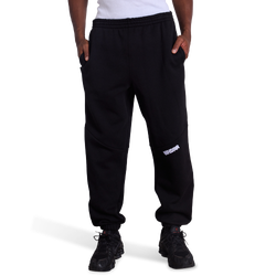 Men Pants - WNDRR Halo Baggy Trackpants - Black-Black