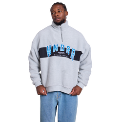 Men Sweatshirts - WNDRR Hashi 1/4 Zip Sherpa Fleece - Oyster-Oyster