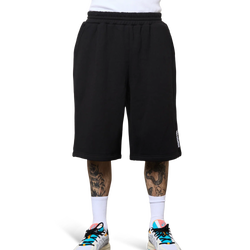 Men Shorts - WNDRR Halo Trackshort - Black-Black
