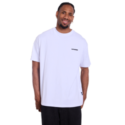 Men T-Shirts - WNDRR Refrain Box Fit Tee - White-Black