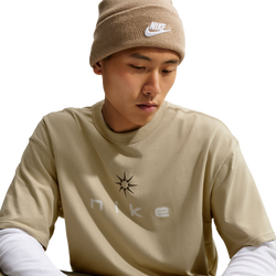 Men T-Shirts - Nike Sportswear T-Shirt - Desert Khaki-Black