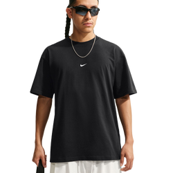Men T-Shirts - Nike Sportswear Loose T-Shirt - Black-White