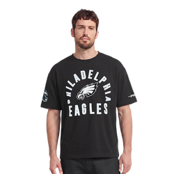 Men T-Shirts - Pro Standard Philadelphia Eagles All Pro Tee - Black-Black
