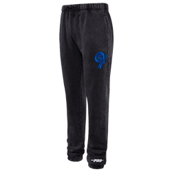 Men Pants - Pro Standard LA Rams French Terry Track Pant - Black-Black
