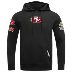 Men Hoodies - Pro Standard San Francisco 49ers Chenille Hoodie - Black