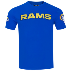 Men T-Shirts - Pro Standard Los Angeles Rams Chenille Tee - Royal Blue