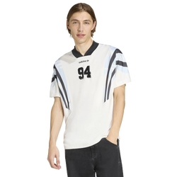 Men T-Shirts - adidas Santiago Jersey - Cloud White