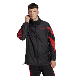 Men Jackets - adidas Spirit Shark Lightweight - Black-Red