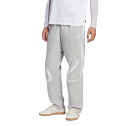 Men Pants - adidas Adicolor Teamgeist Tracksuit Pants - Grey Two-White