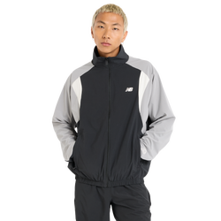 Men Jackets - New Balance Athletics Varsity Jacket - Black