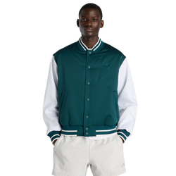 Men Jackets - New Balance Athletics Varsity Jacket - Medusa Green