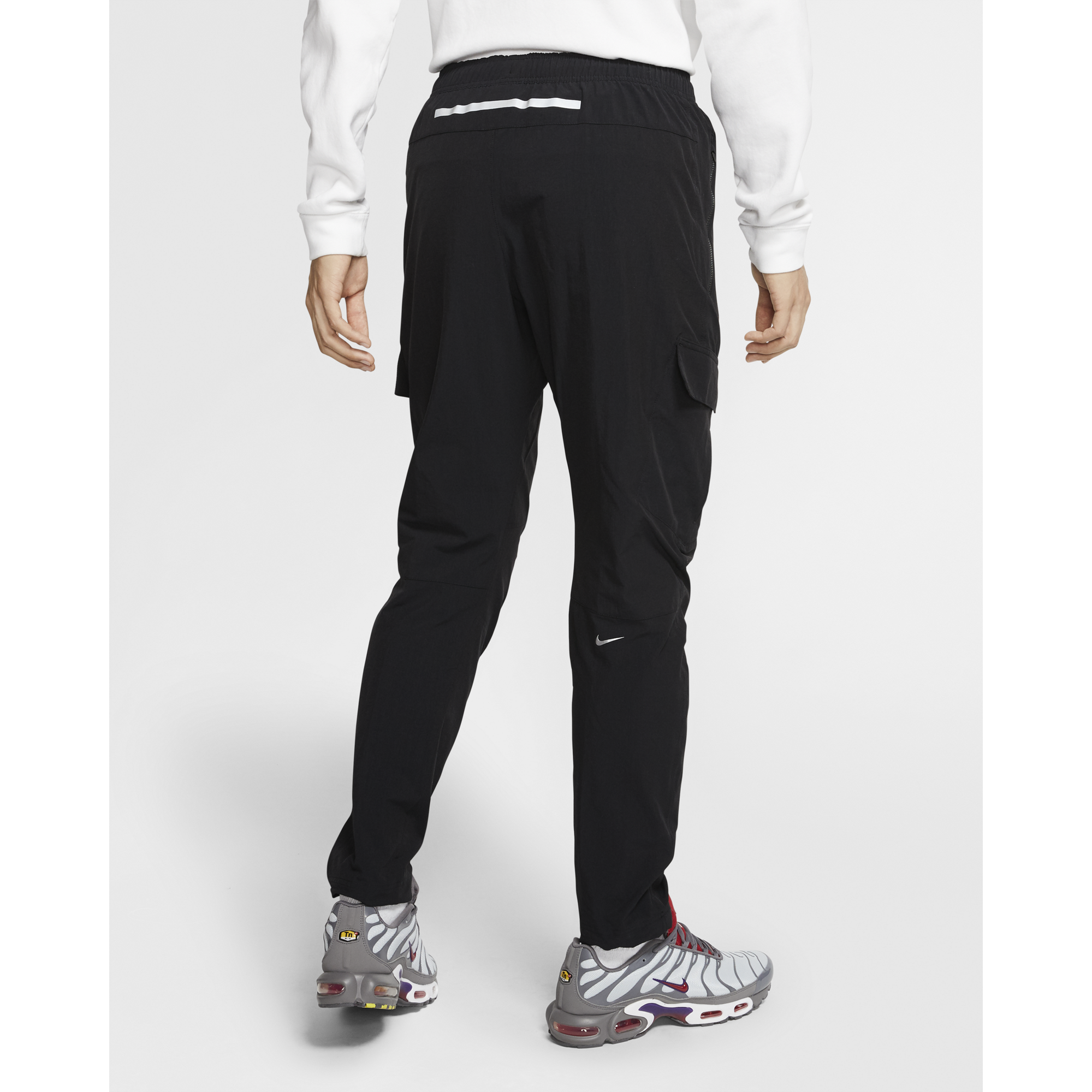 nike swoosh woven pants men's