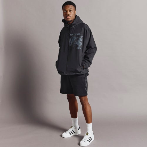 adidas Graphics Camo Windbreaker Image 6 of 7. Tap to open photo gallery.