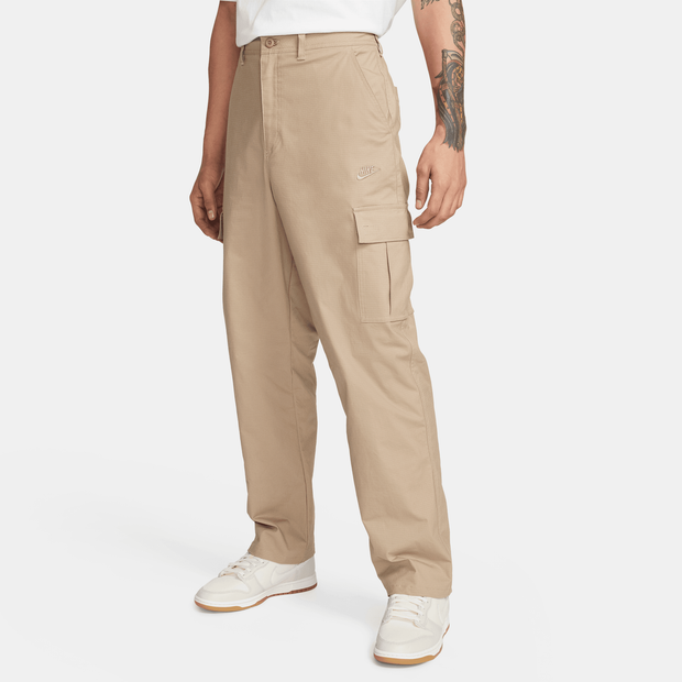 Image of Nike Club male Pantaloni - Beige - Foot Locker035