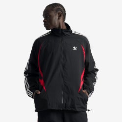 Men T-Shirts - adidas Archive Track Top - Black-Scarlet