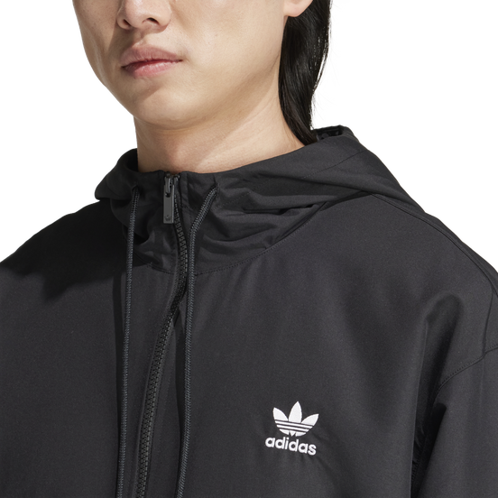 adidas Trefoil Windbreaker Image 3 of 6. Tap to open photo gallery.