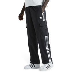 Men Pants - adidas Essential Trefoil Cargo Pant - Black-White