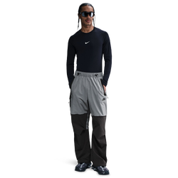 Men Pants - Nike Tech Woven Stretch Pants - Cool Grey