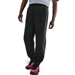 Men Pants - Nike Tuned Sportswear Tracksuit Pants - Black-Dk Smoke Grey