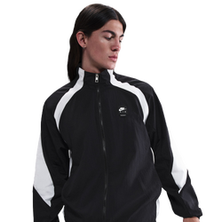 Men Jackets - Nike Air Woven Jacket - Black-White