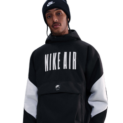 Men Jackets - Nike Air - Black-White