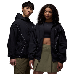 Men Jackets - Jordan Lightweight Draft Jkt Uv - Black-Black-(White)