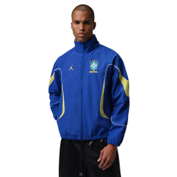 Men Jackets - Jordan Anthem Jacket Brazil - Old Royal-Yellow Pulse-White (No Sponsor)