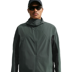 Men Jackets - Nike Dri-fit Tech Helios Sun Jacket - Camo Green-Newsprint