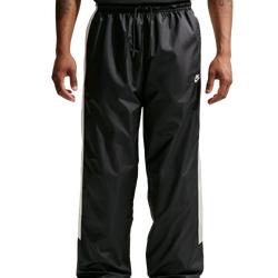 Men Pants - Nike Wind Runner Lined Pant - Black-Sail