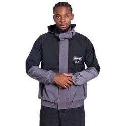 Men Jackets - WNDRR Shodo Spray Jacket - Black-Grey