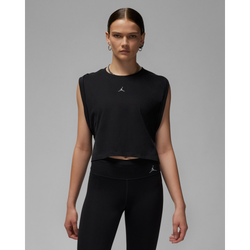 Women Sport Bras/Sport Vests - Jordan Sport - Black-Stealth