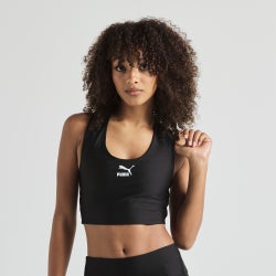 Women Sport Bras/Sport Vests - Puma Crop - Puma Black