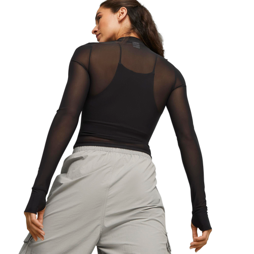 Puma DARE TO Mock Longsleeve Image 2 of 5. Tap to open photo gallery.