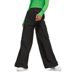 Women Pants - Puma DARE TO Woven Pants - Puma Black