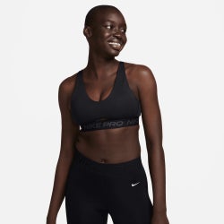 Women Sport Bras/Sport Vests - Nike Pro Bra - Black-Anthracite