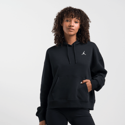 Women Hoodies - Jordan Brooklyn Mid-weight Hoodie - Black