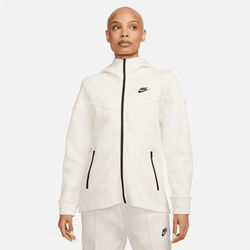 Women Hoodies - Nike Tech Fleece Oversized Full-Zip Hoodie - Pale Ivory